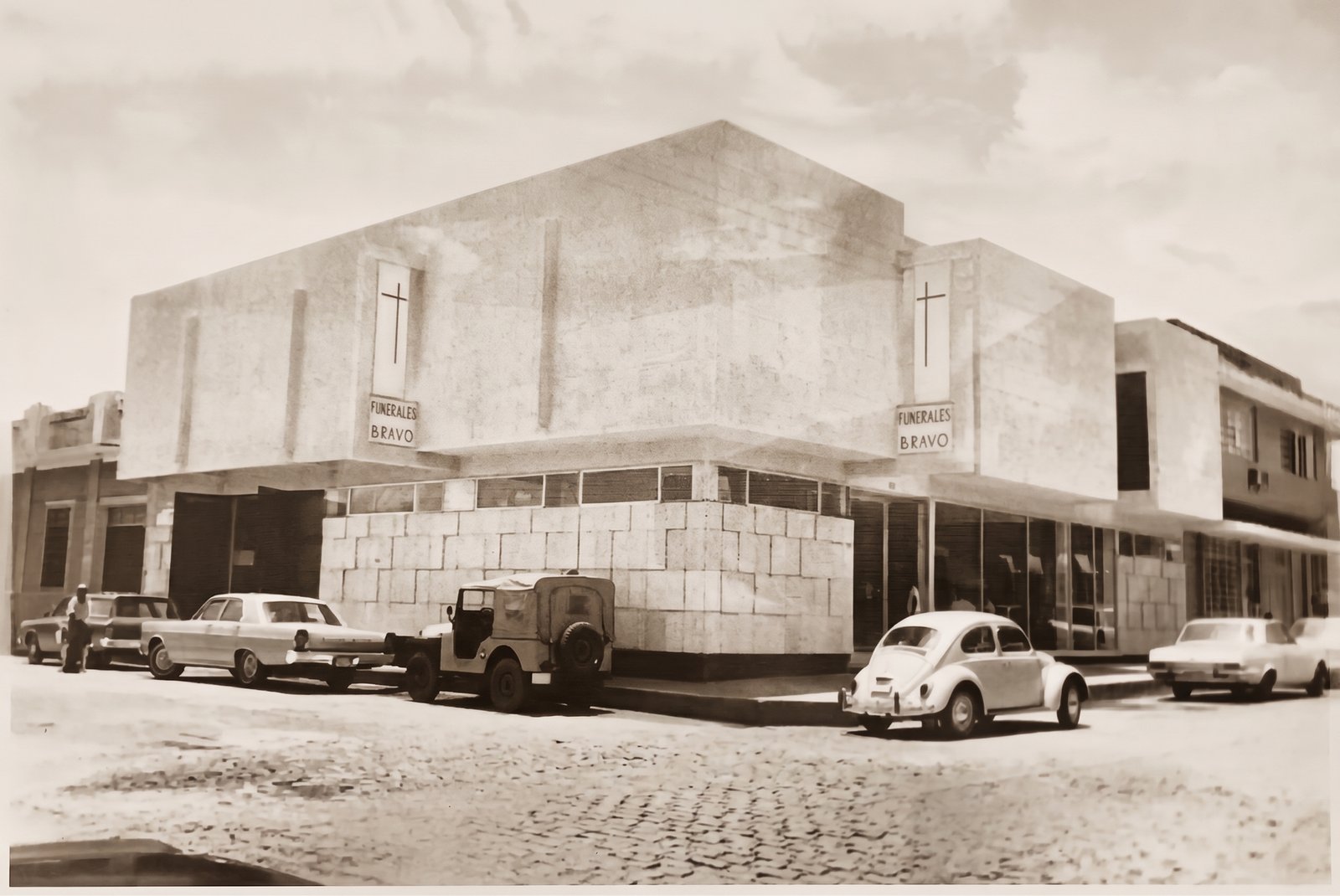 Instalaciones Funerales Bravo en 1969